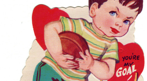 “vintage valentine football pass”, by Karen Horton, Flickr