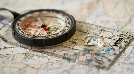 "Map and Compass", by Jamie Dobson (Flickr)